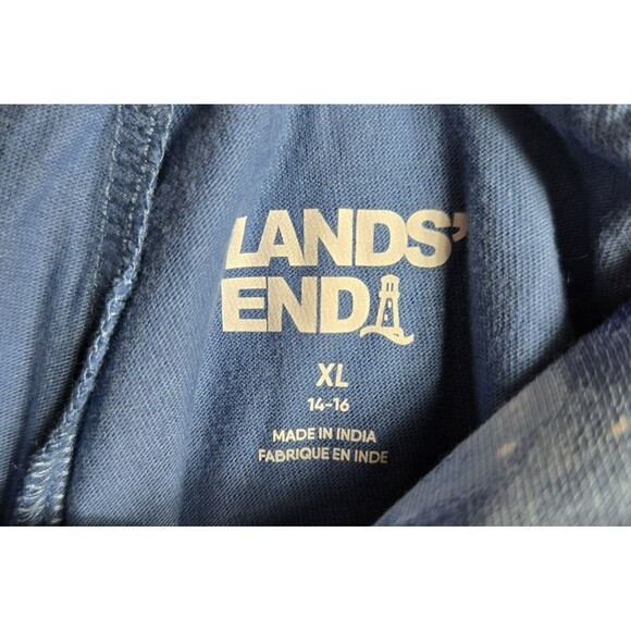 Land's End Girl's Size XL 14-16 Blue Cosmic Skort NWOT - Picture 2 of 6